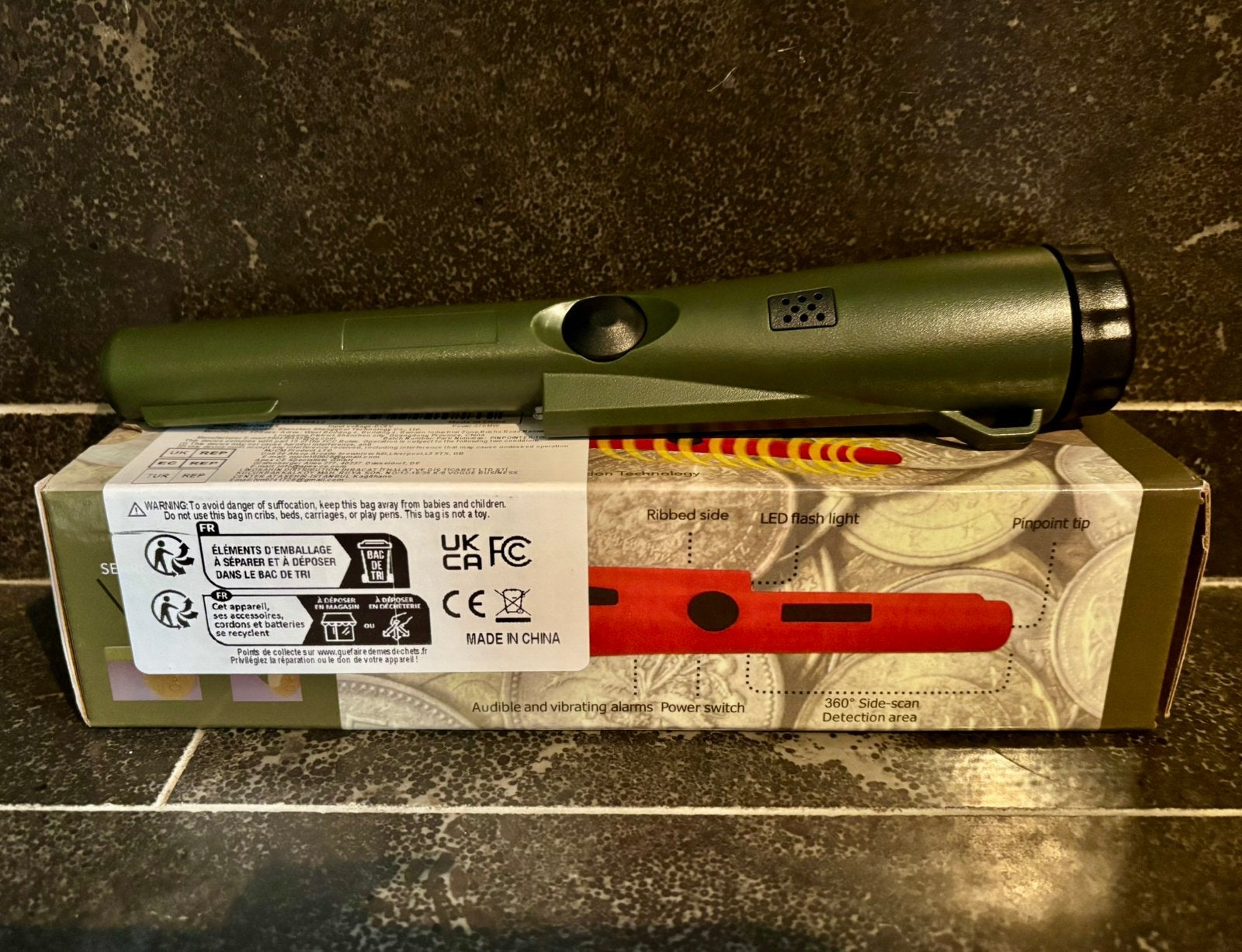 Pinpointer metaaldetector, Overige merken, Ghangzou, Nieuw, Ophalen of Verzenden