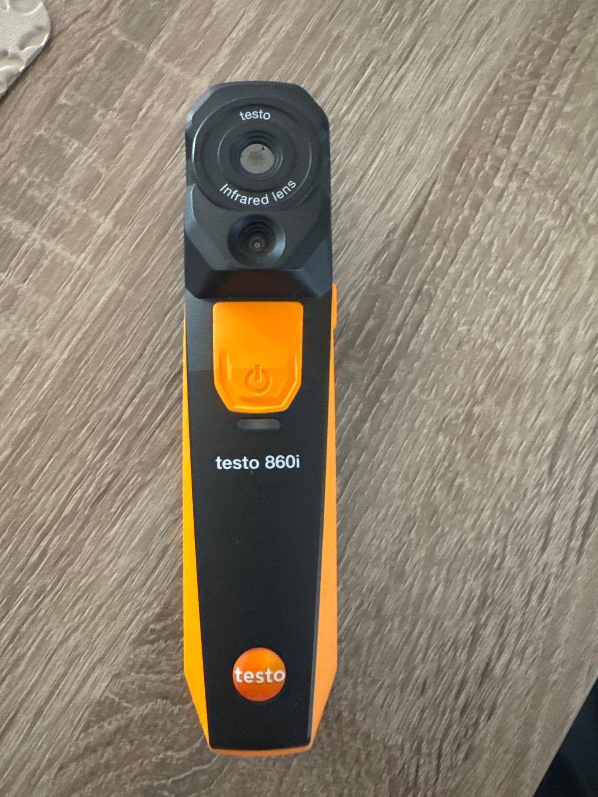 Testo 860i warmtebeeldcamera voor mobiele telefoon, Ophalen, Gebruikt