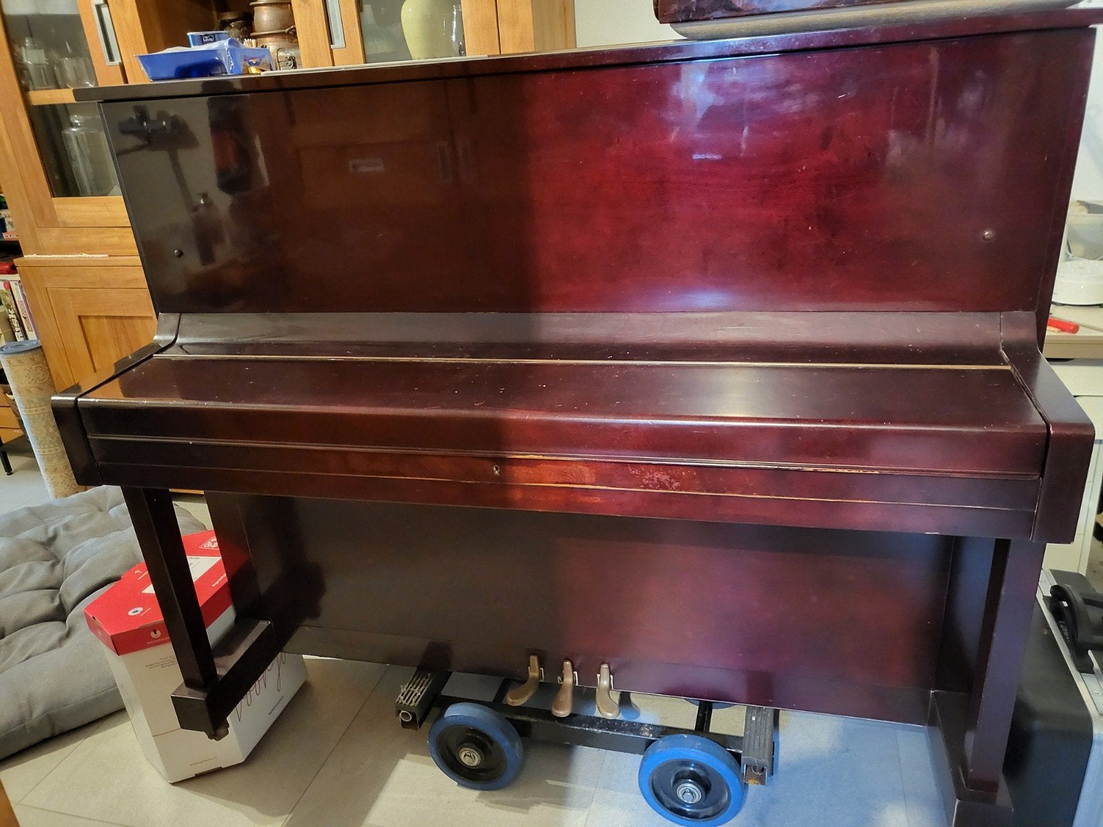 Eterna piano, Ophalen, Gebruikt, Overige kleuren, Piano