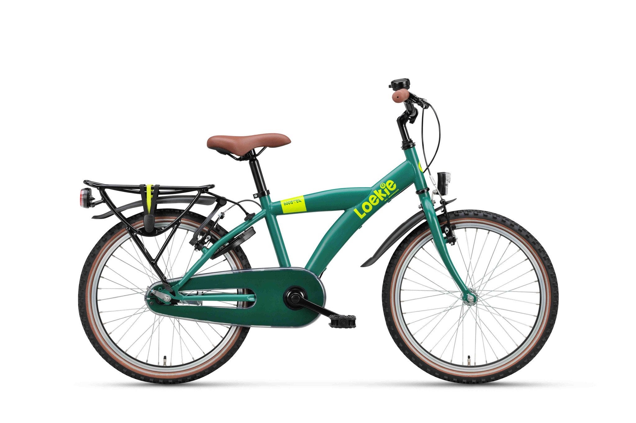 Loekie Booster 20 groen jongens 31cm 20inch, Nieuw, LOEKIE, Versnellingen