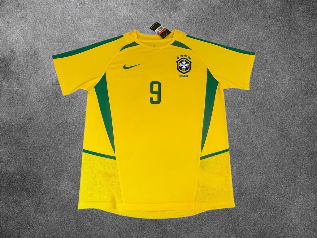 Brazilië 2002 Ronaldo shirt maat L, Sport en Fitness, Voetbal, Maat L, Ophalen of Verzenden, Nieuw, Shirt