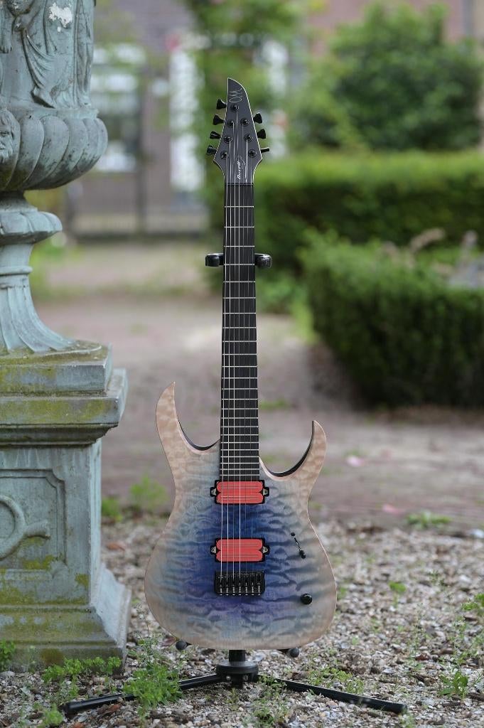 Mayones Duvell Elite 7 - Bare Knuckle Halcyon, Muziek en Instrumenten, Snaarinstrumenten | Gitaren | Elektrisch, Overige merken