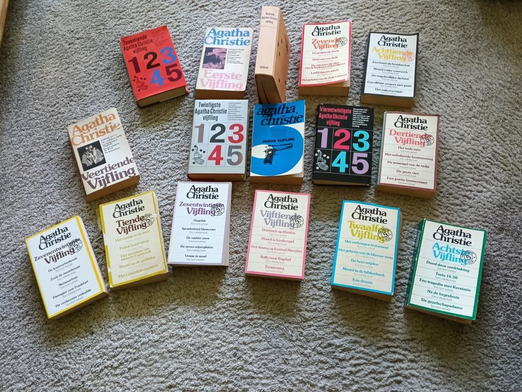 Agatha Christie 5-lingen, Ophalen, Gelezen
