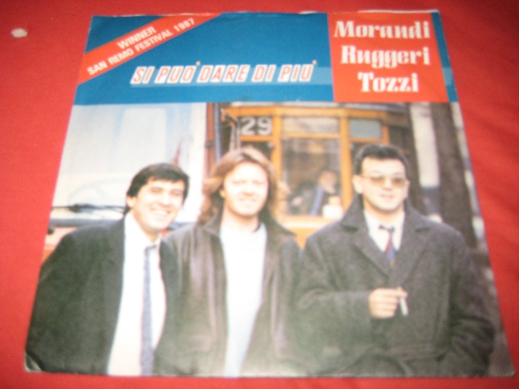 Morandi Ruggeri Tozzi: Si puo ´n dare piu, Ophalen of Verzenden, Zo goed als nieuw, Pop, Single