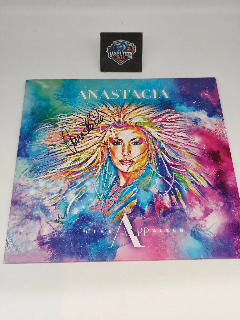 Anastacia Live A4APP gesigneerde vinyl LP, LP, Pop, Gesigneerd, Ophalen of Verzenden