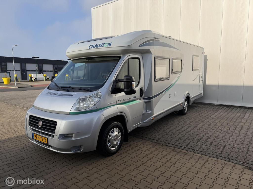 Chausson WELCOME 78 Queensbed Maxxfan, Tot en met 2, 7 tot 8 meter, Koelkast, 7 tot 8 meter