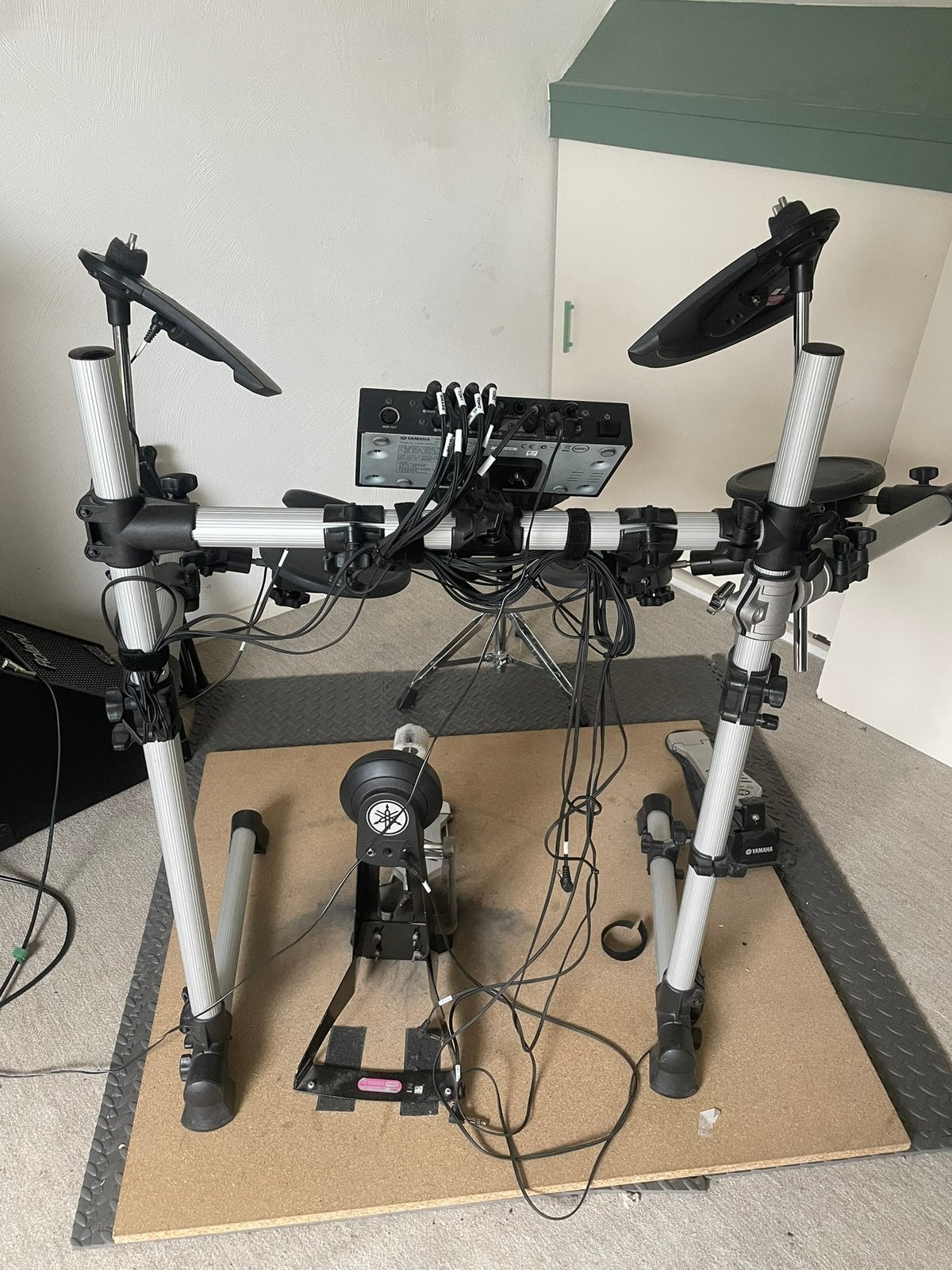 Yamaha DTX500 electronisch drumstel, Muziek en Instrumenten, Drumstellen en Slagwerk, Ophalen, Gebruikt, Yamaha, Elektronisch