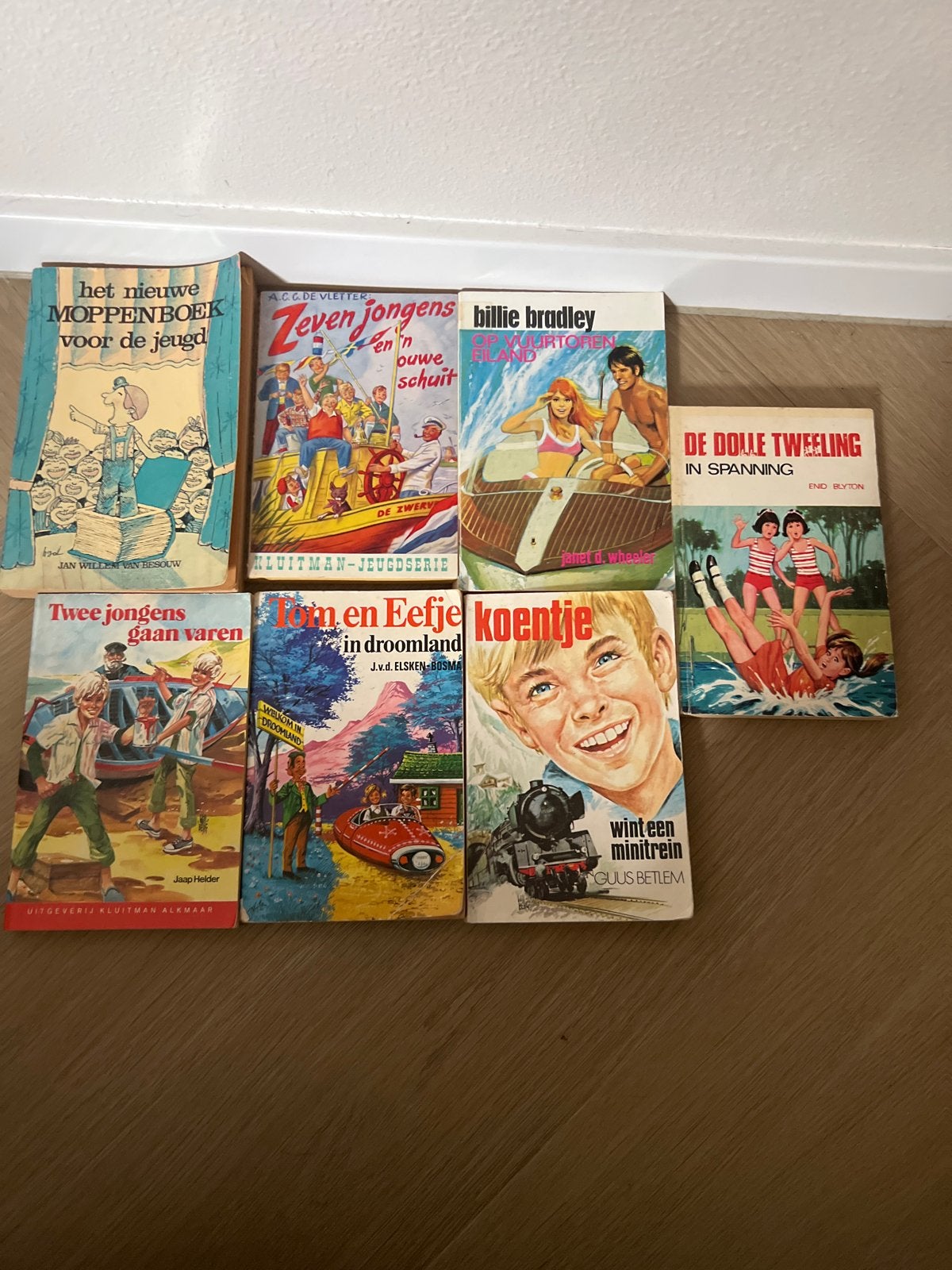 Vintage kinderboeken collectie - 7 stuks, Boeken, Ophalen of Verzenden, Gelezen, Fictie algemeen