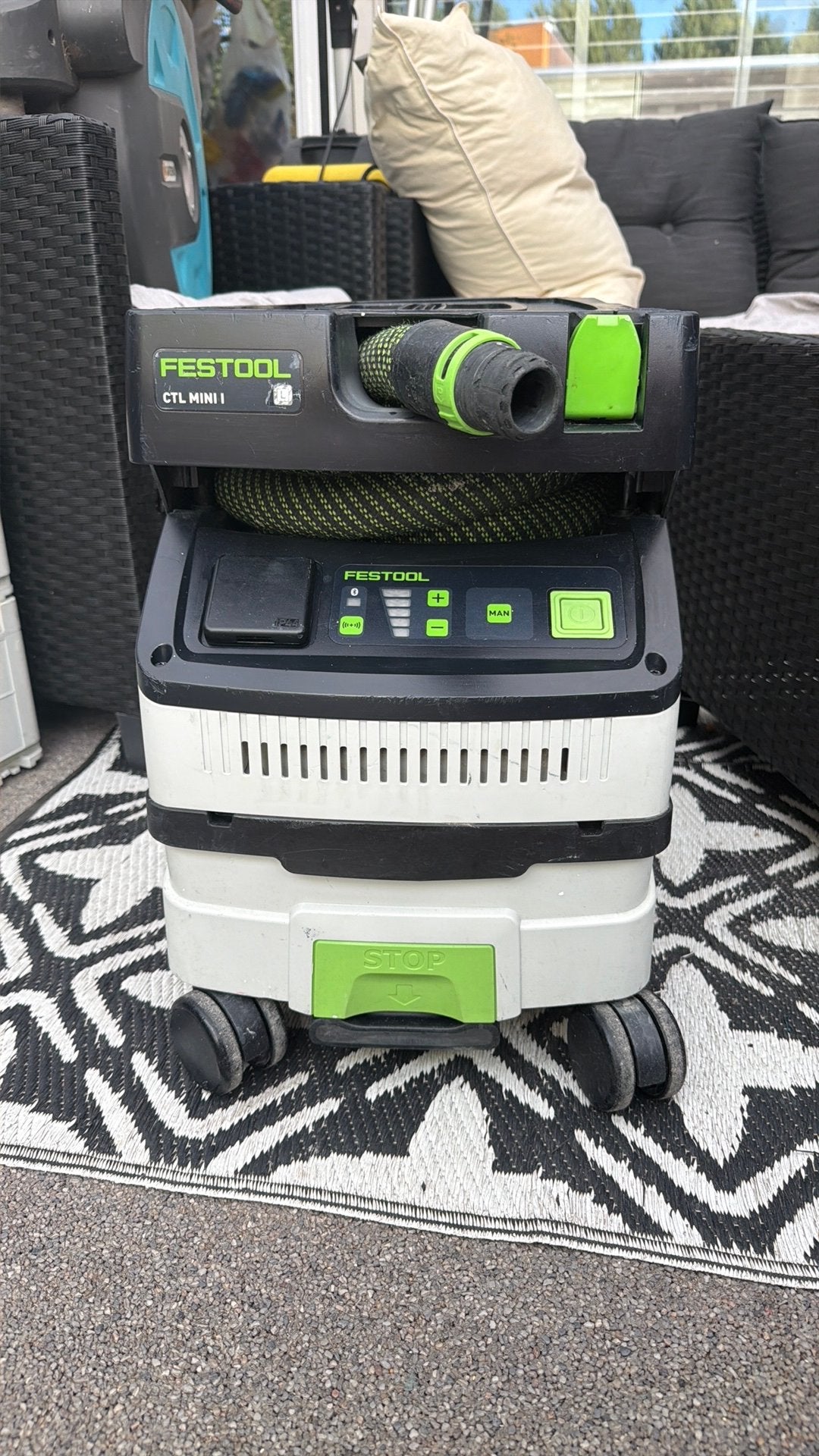 Festool CTL MINI I Stofzuiger CLEANTEC, Stofzak, Overige merken, Geschikt voor harde vloeren, Ophalen of Verzenden