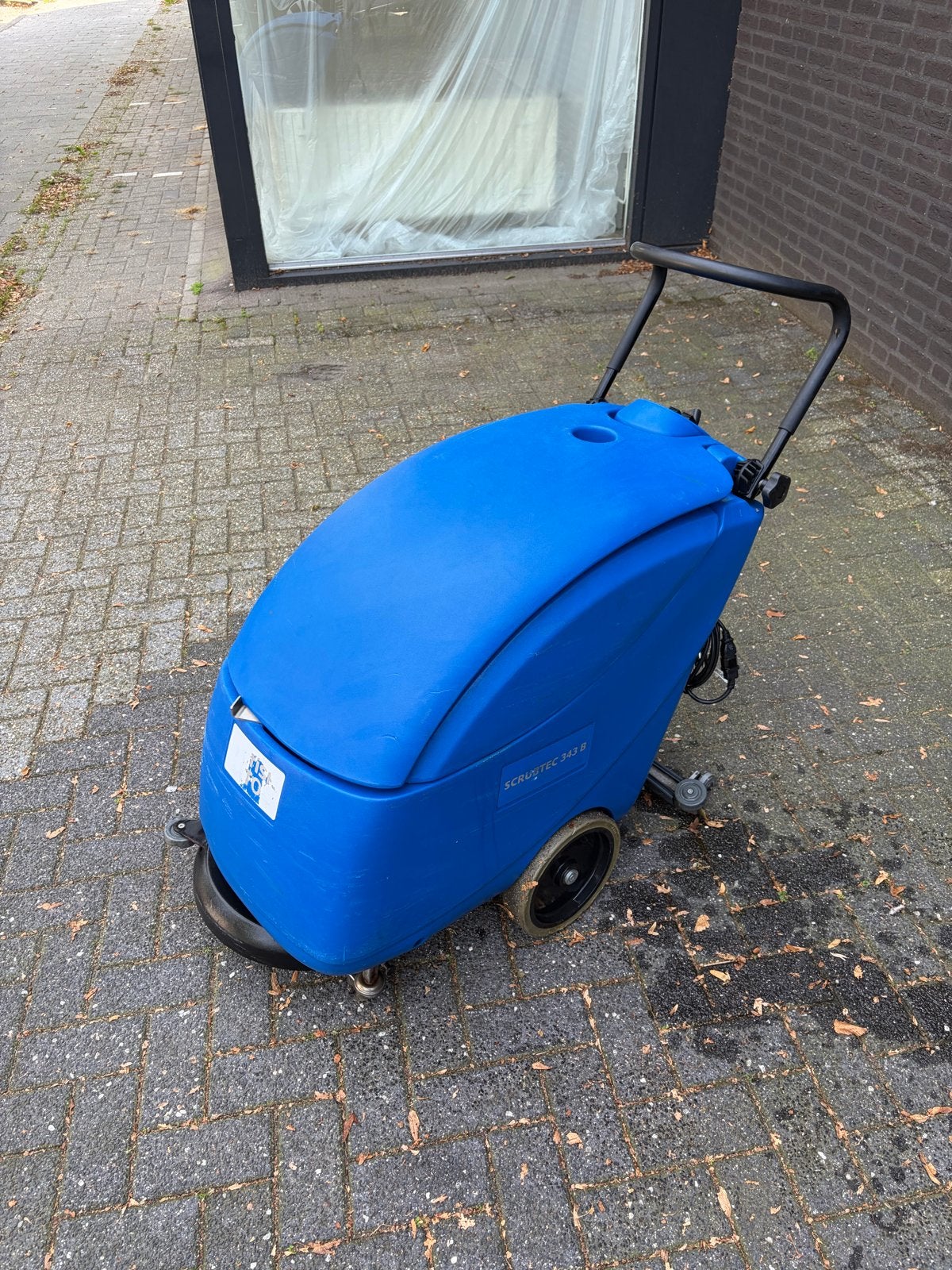 Schrobzuigmachine Nilfisk 343, Doe-het-zelf en Verbouw, Ophalen of Verzenden, Gebruikt, Schrobmachine