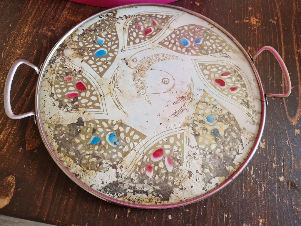 Antiek taarrtplatteau Heb 3 verschillende 10 euro per stuk, Antiek en Kunst, Curiosa en Brocante, Ophalen of Verzenden