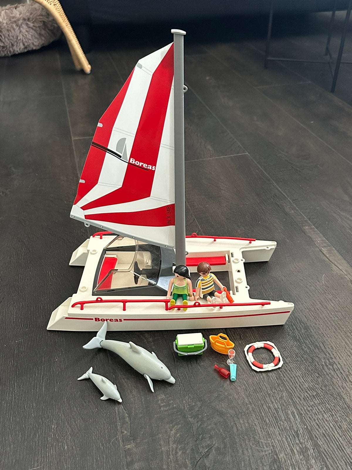 Playmobil zeilboot compleet, Ophalen, Zo goed als nieuw