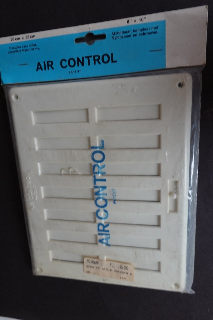 Air Control Schuifrooster, Ophalen, Nieuw, Ventilator