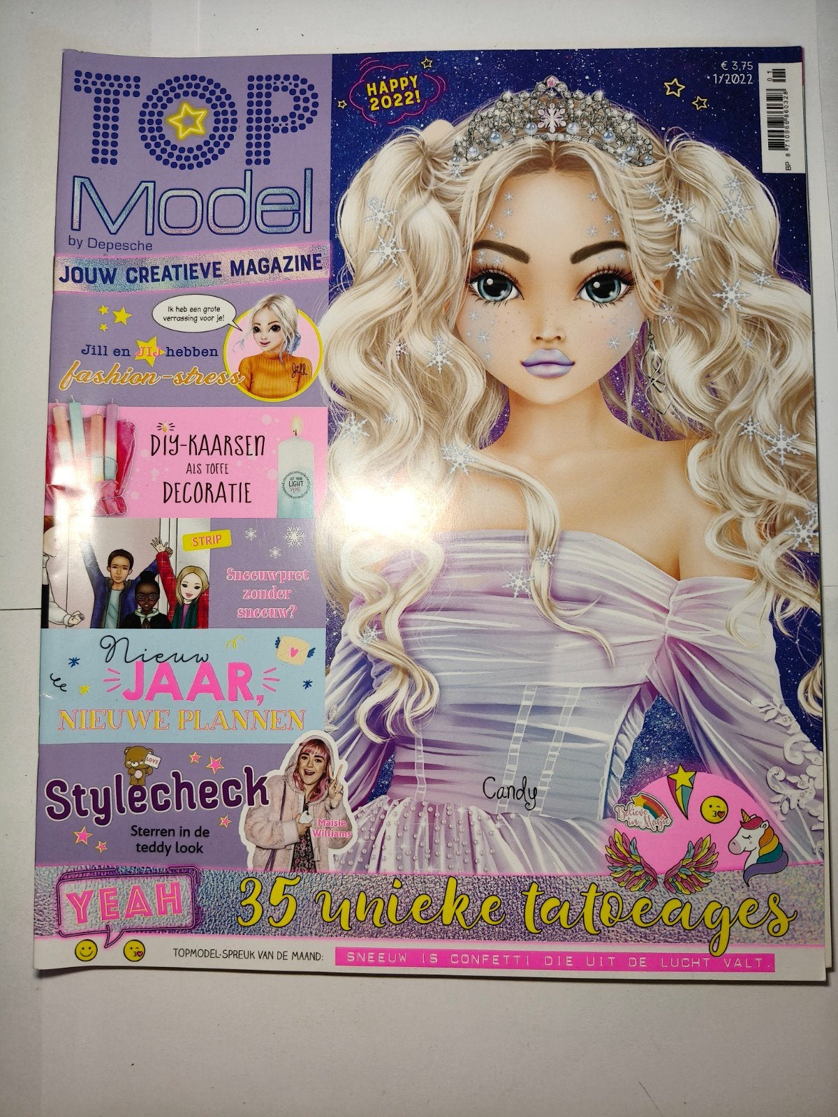 Diverse topmodel magazine's, Boeken, Ophalen of Verzenden, Gelezen, Damesbladen
