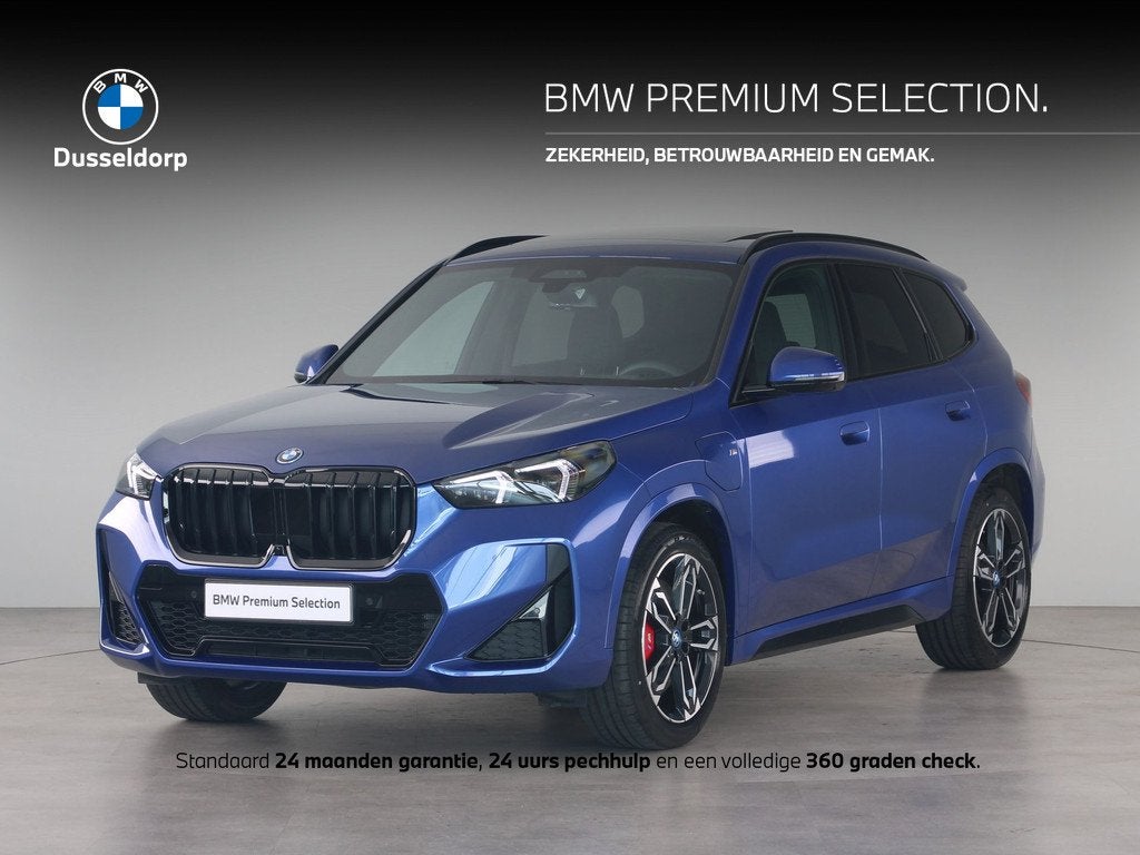 BMW X1 xDrive30e (bj 2025, automaat), Auto's, Met garantie (alle), Blauw, Overige brandstoffen, Bedrijf