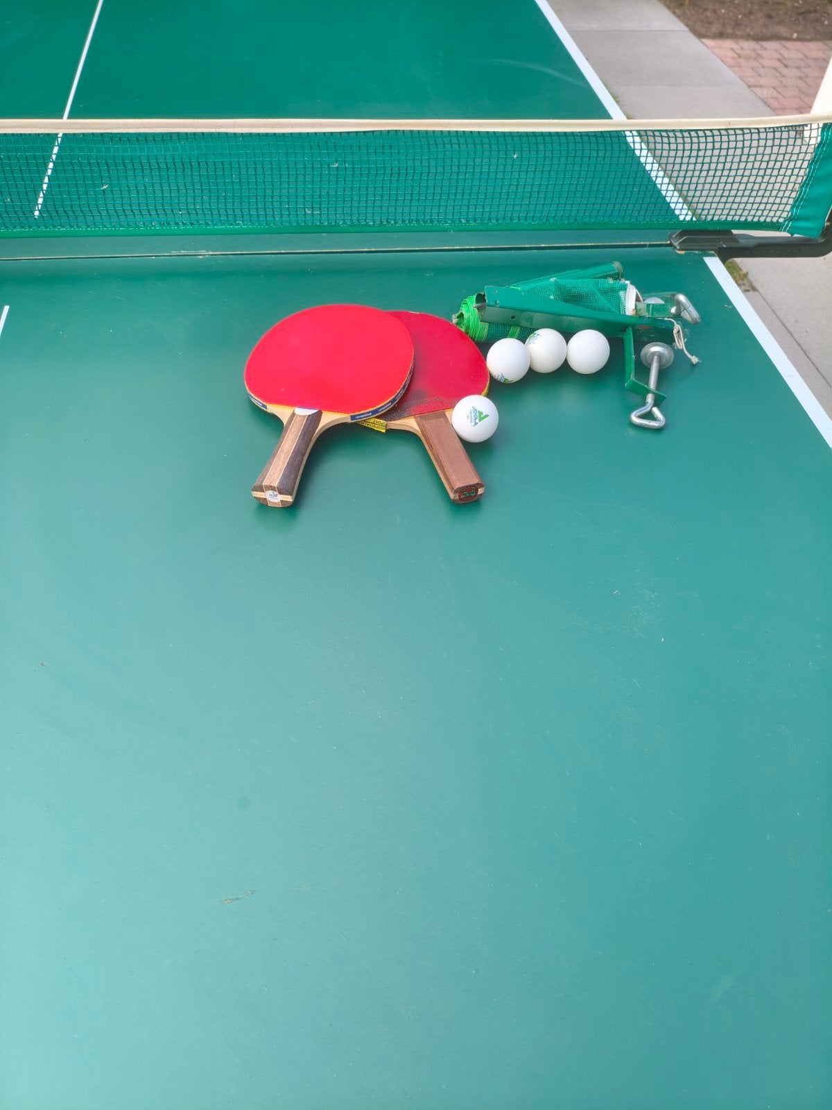 donic tafeltennis tafel, Sport en Fitness, Ophalen, Gebruikt, Tafel Indoor, Inklapbaar