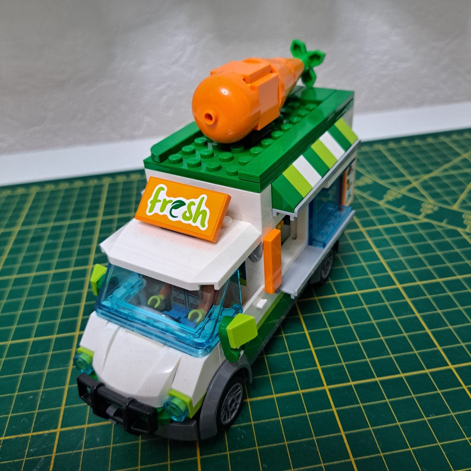 LEGO Groentewagen - Vers en Speels Plezier!, Hobby en Vrije tijd, Ophalen of Verzenden, Zo goed als nieuw