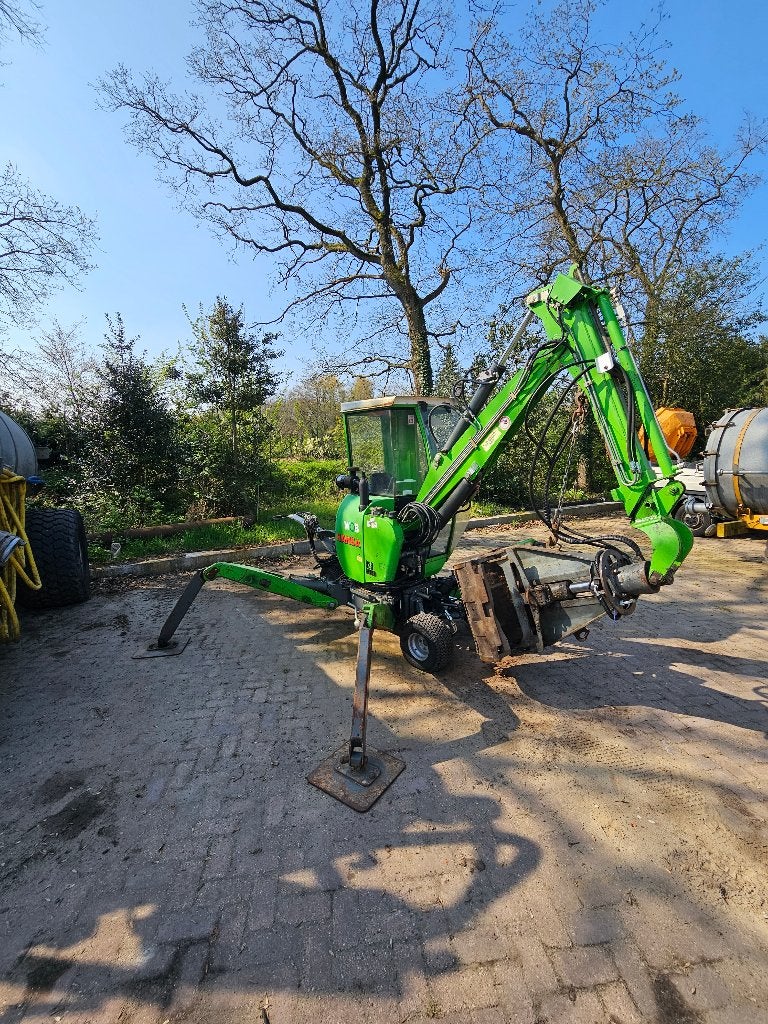Grafdelver Hansa 929 APZ131 kraan, Ophalen, Graafmachine