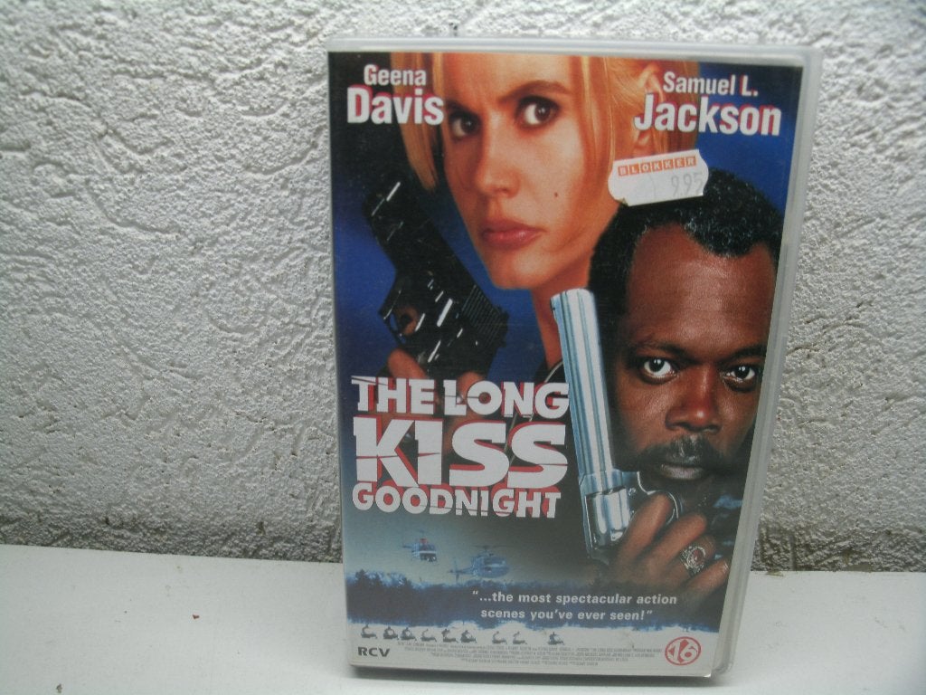 vhs 113b the long kiss goodnight, Vanaf 16 jaar, Ophalen of Verzenden, Zo goed als nieuw, Actie en Avontuur