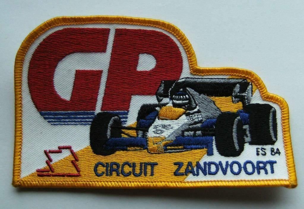 F1 GP zandvoort 1984 patch badge opnaai embleem vintage, Verzenden, Nieuw, Formule 1