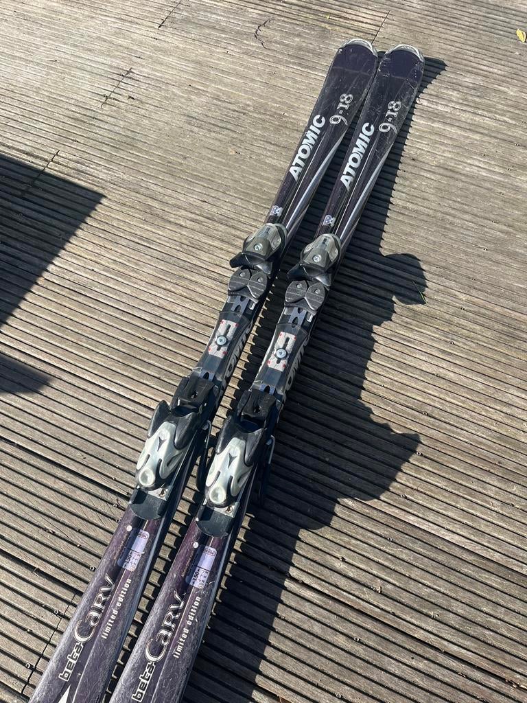 Atomic Skies 150cm - Geschikt voor 1,60m-1,75m, Sport en Fitness, Ophalen, 140 tot 160 cm, Gebruikt, Carve