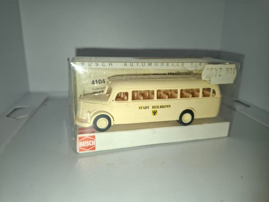 Busch stadsbus 41041 in ho, Hobby en Vrije tijd, Modelauto's | 1:87, Ophalen of Verzenden, Zo goed als nieuw, Bus of Vrachtwagen