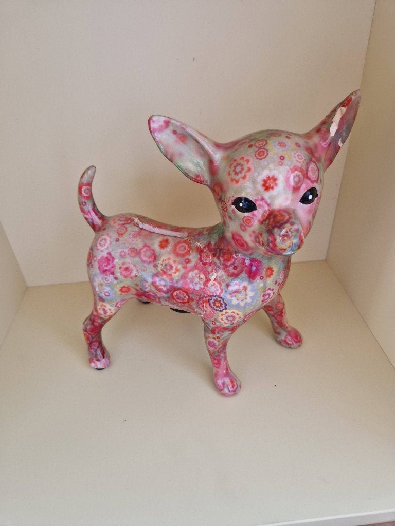 Pomme pidou chihuahua, Ophalen of Verzenden, Zo goed als nieuw, Steen, Aardewerk of Keramiek, Dier