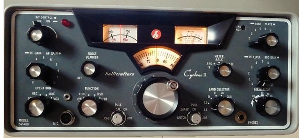hallicrafters cyclone  s400, Ophalen, Gebruikt, Zender en Ontvanger