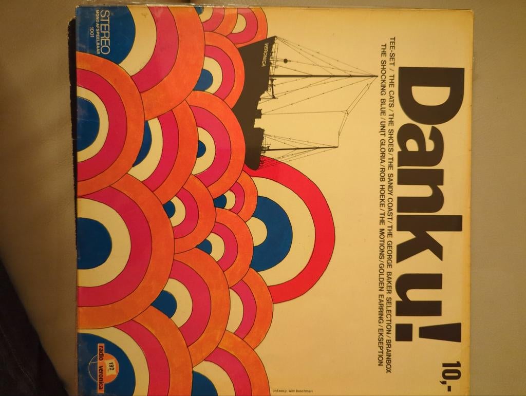 Veronica - Dank U! - Diverse Artiesten LP, Cd's en Dvd's, Vinyl | Verzamelalbums, Ophalen of Verzenden