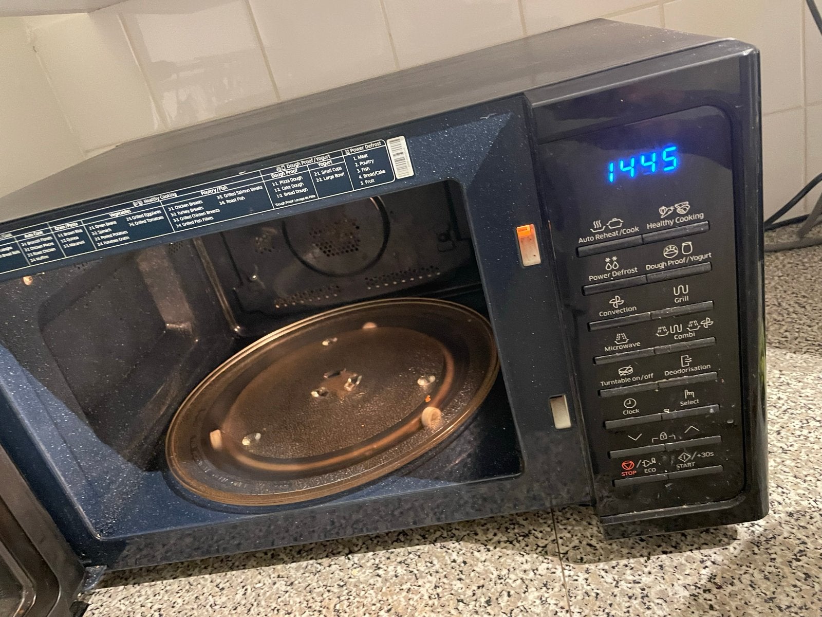 Samsung combi magnetron oven, Ophalen, Combimagnetron, Gebruikt, Grill