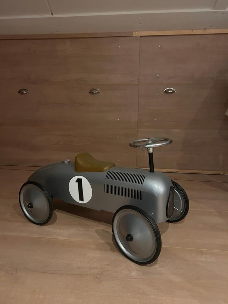 Retro loopauto grijs, Ophalen, Zo goed als nieuw