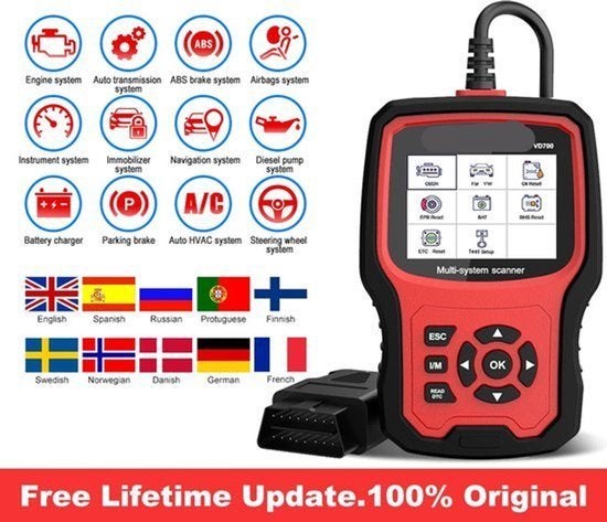 OBD2 Scanner - Uitleesapparatuur Auto - Storing Verwijderen, Corvance B.V., Verzenden, Nieuw, Corvancebol@gmail.com