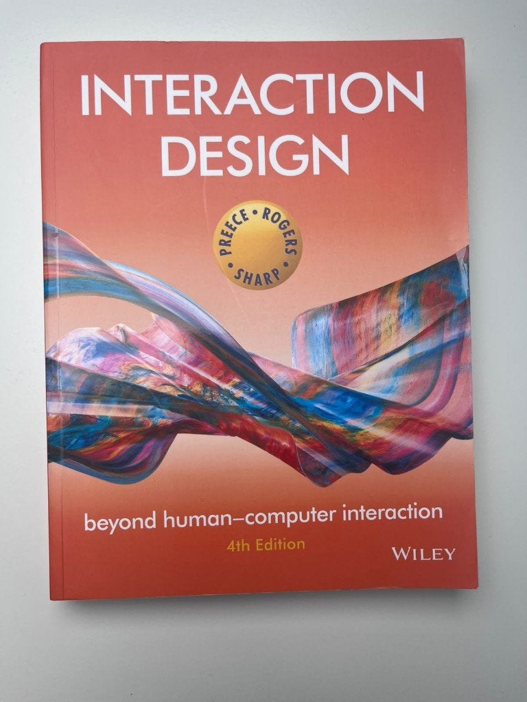 Interaction Design: Beyond Human-Computer Interaction 4e, Zo goed als nieuw, Preece, Rogers, Sharp, Gamma, HBO