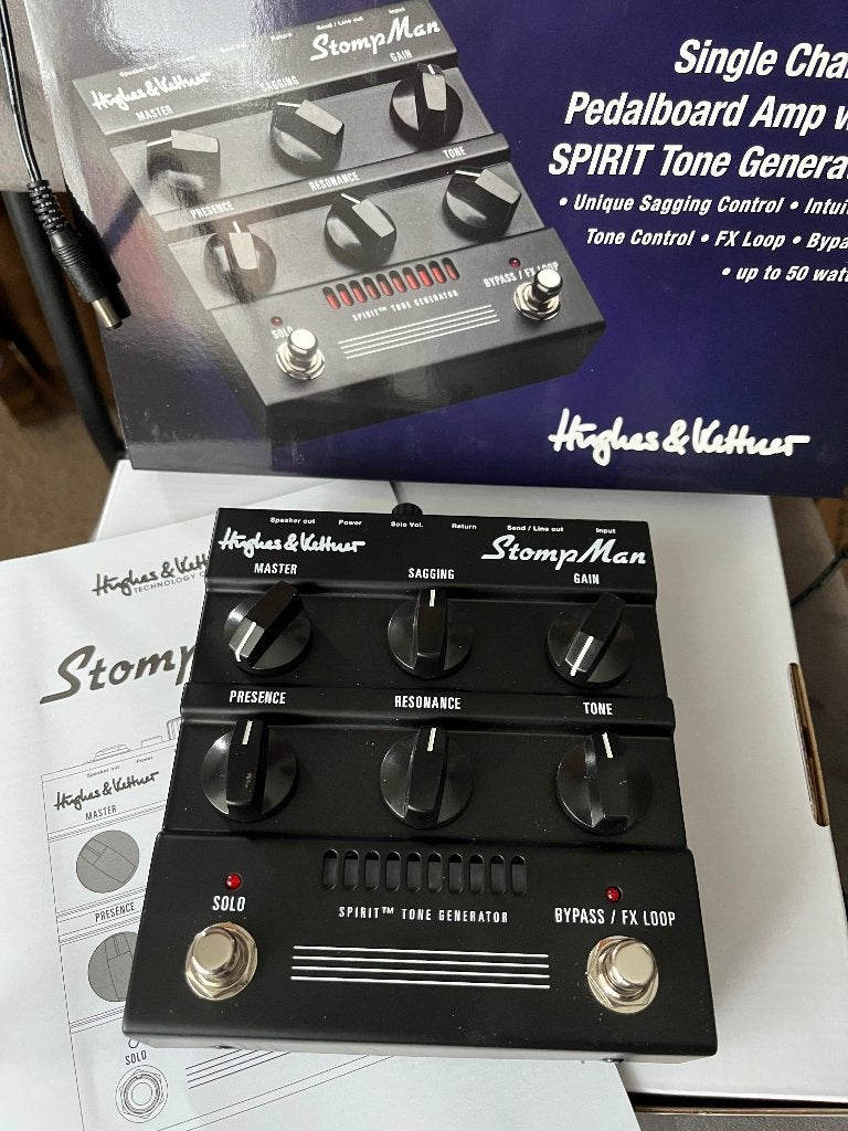 Hughes & Kettner "Stompman" amp., Verzenden, Nieuw, Gitaar, Minder dan 50 watt
