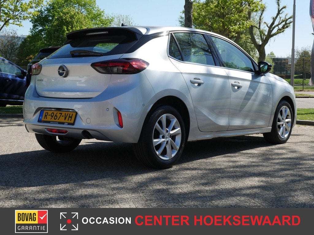 OPEL Corsa 1.2 Turbo Start/Stop 100pk Elegance | Camera met, 12 maanden, 101 pk, Gebruikt, Leder en Stof