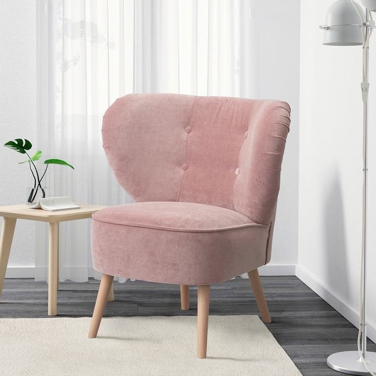 IKEA Gubbo roze fauteuil, Ophalen
