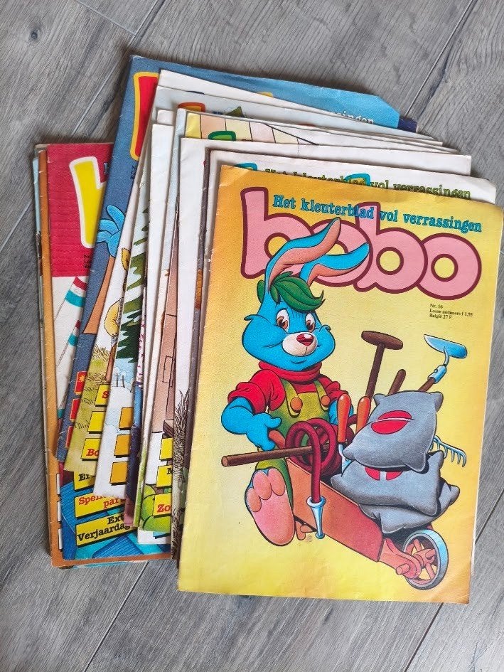 Bobo kleuterblad tijdschriften ( 15 stuks ), Boeken, Ophalen of Verzenden, Gelezen
