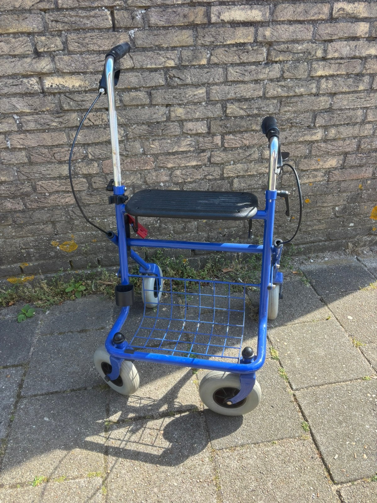Rollator in goede staat, hoogte handsteun 80-100 cm, Ophalen of Verzenden, Opvouwbaar, Gebruikt