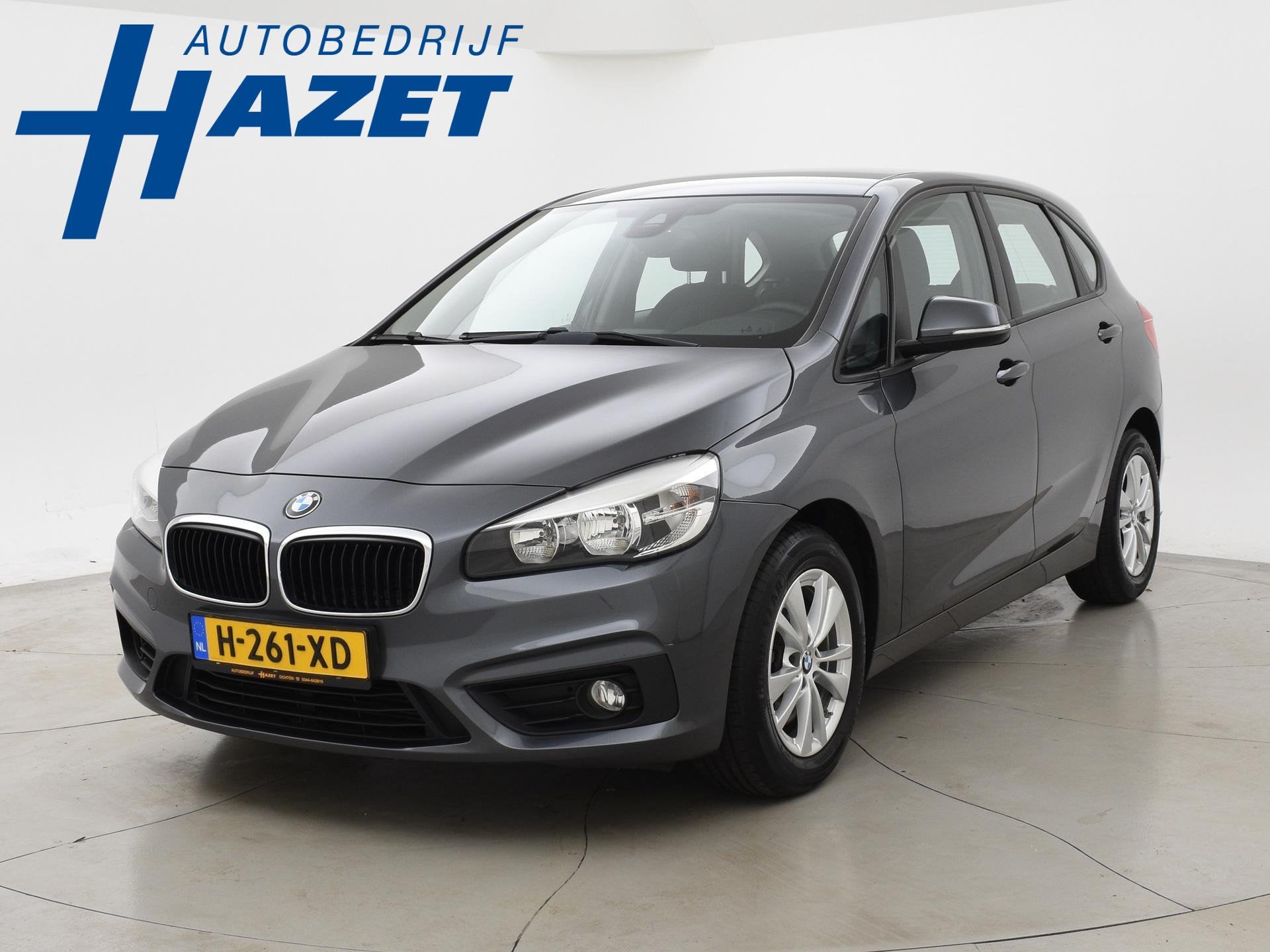 BMW 2-serie Active Tourer 218i 136 PK AUT. + NAVIGATIE / STO, Auto's, Gebruikt, Euro 6, Automatische klimaatregeling, Bedrijf
