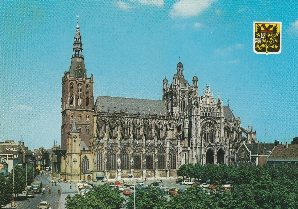 DEN BOSCH St. Jan Kerk, Verzamelen, Verzenden, 1960 tot 1980, Ongelopen, Noord-Brabant