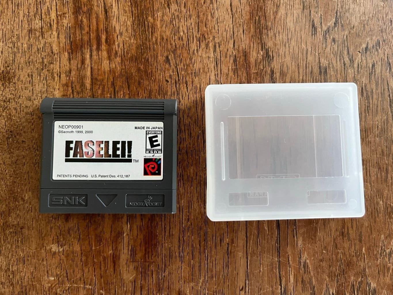 FASELEI! (English) - Neo Geo Pocket Color, Gebruikt, 1 speler, Ophalen of Verzenden, Vanaf 3 jaar