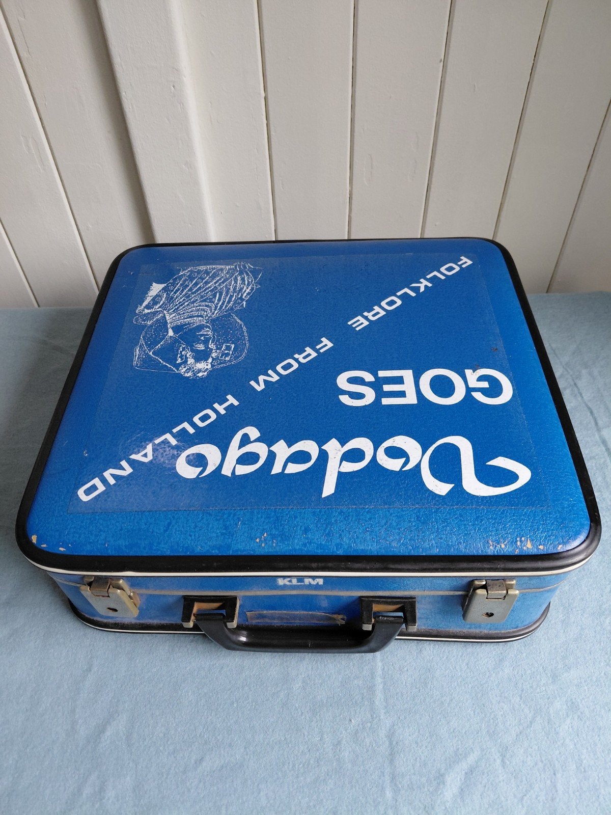 Vintage KLM stewardess koffertje - Vodago Folklore, Ophalen of Verzenden, Gebruikt