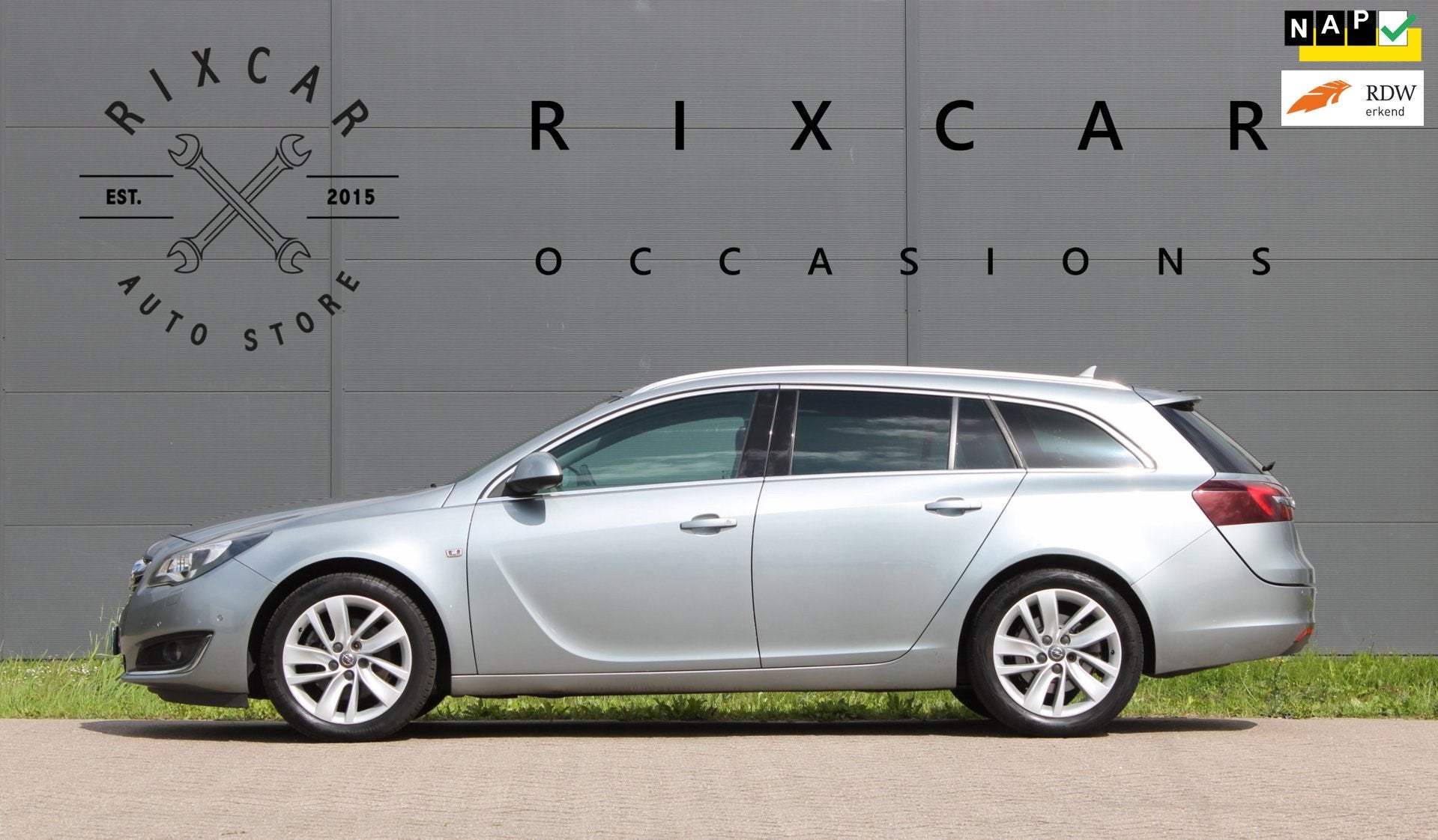 Opel Insignia Sports Tourer 1.6 T Cosmo Trekhaak Camera 170P, Voorwielaandrijving, Euro 5, Stof, Gebruikt