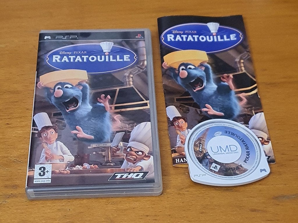 PSP | Disney Pixar Ratatouille, Avontuur en Actie, Gebruikt, 1 speler, Ophalen of Verzenden