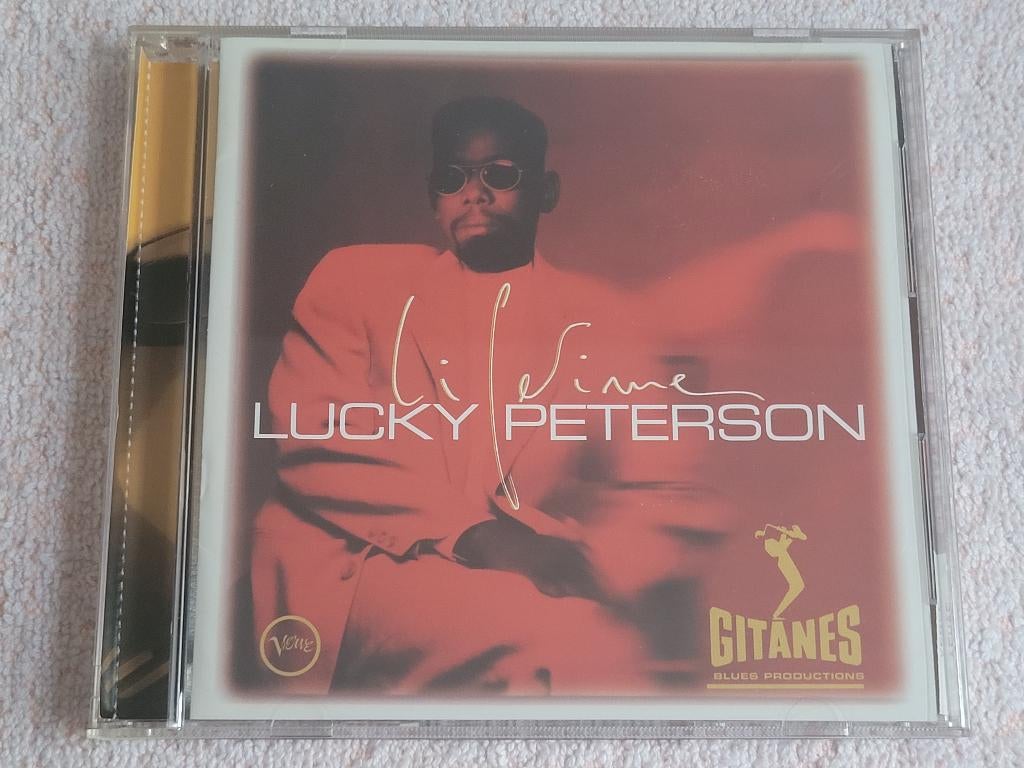 LUCKY PETERSON - Lifetime CD (BLUES) ZGAN, Ophalen of Verzenden, 1980 tot heden, Zo goed als nieuw, Blues