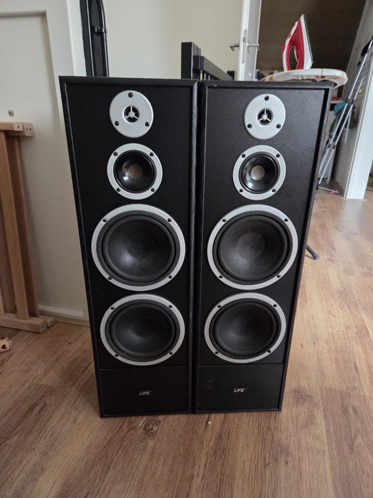 Speakers LIFE, Gebruikt, Speakerset, Ophalen, 150 watt of meer