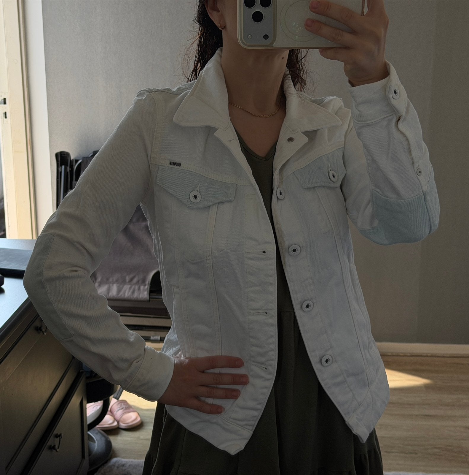 Beautiful S G-Star jeans jacket, Ophalen of Verzenden, Zo goed als nieuw, Maat 36 (S), Wit