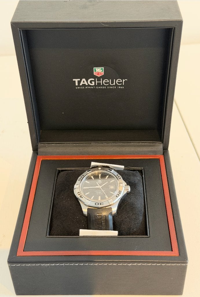 TAG Heuer Aquaracer Calibre 5, Ophalen, Gebruikt, Staal, Polshorloge