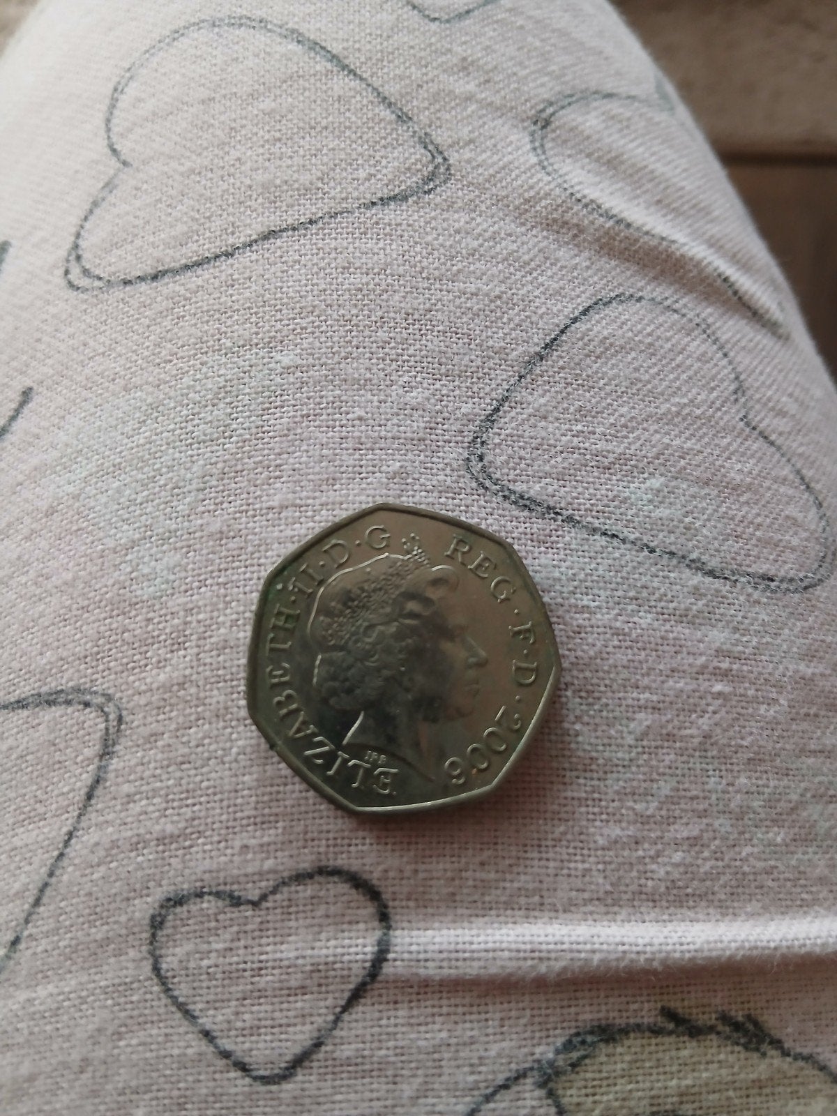 Britse 50 Pence munt - Elizabeth II 2006, Ophalen of Verzenden