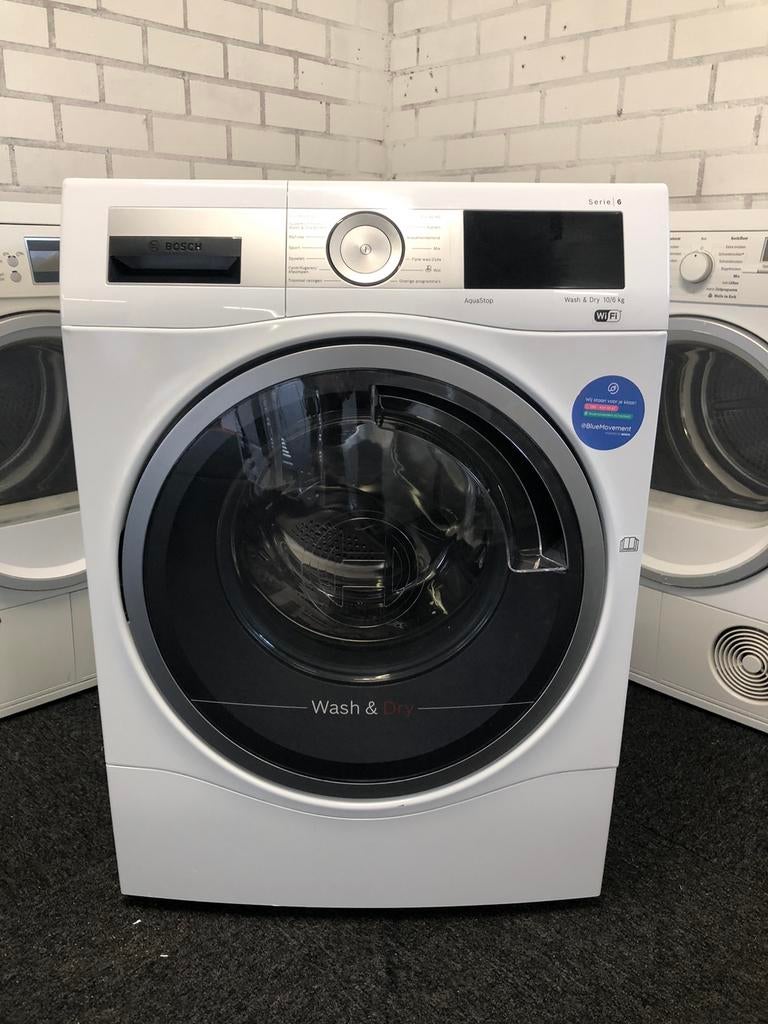 Bosch Serie6 Was droog combinatie 10kg / 6kg A+++ GARANTIE, Ophalen, Zo goed als nieuw, 85 tot 90 cm